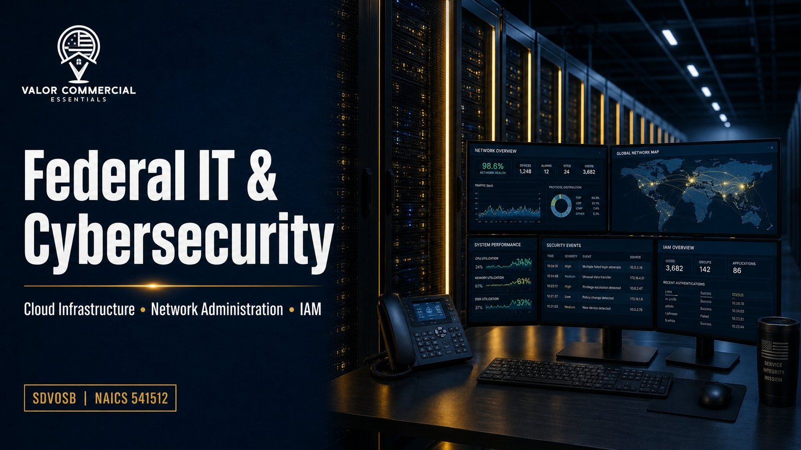 Federal IT and cybersecurity services
